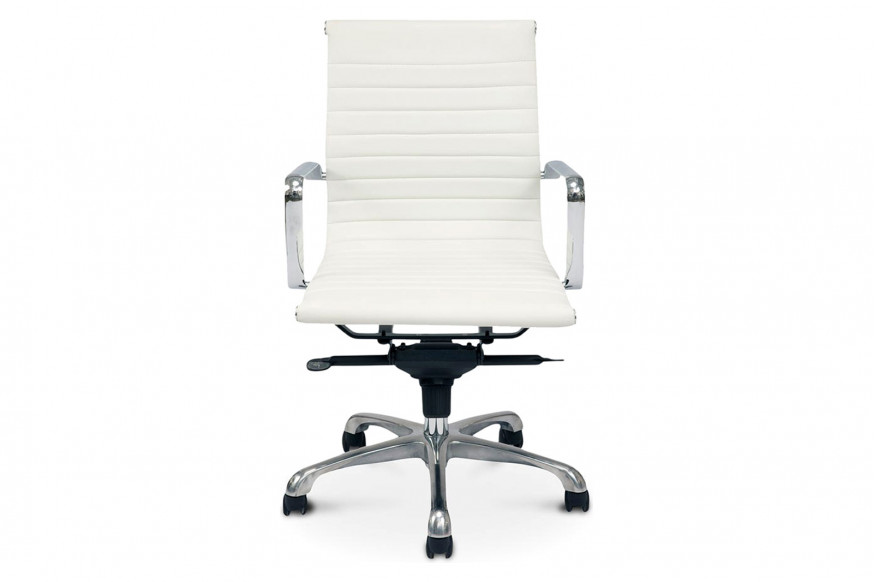 Moe's™ Studio Office Chair Low Back - White