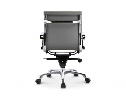 Moe's Studio Office Chair Low Back - Gray