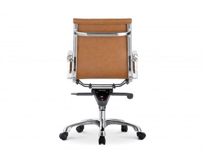 Moe's Studio Office Chair Low Back - Tan