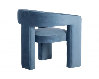 Moe's Elo Chair - Dusted Blue