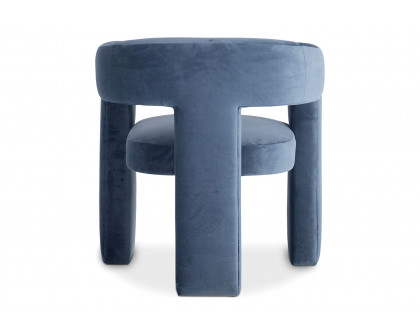 Moe's Elo Chair - Dusted Blue