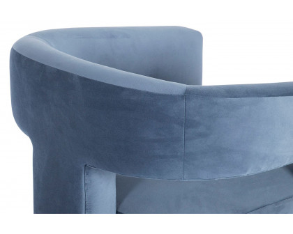 Moe's Elo Chair - Dusted Blue