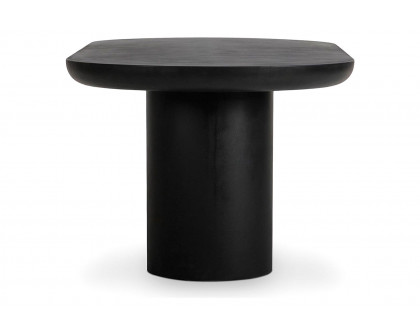 Moe's Rocca Oval Dining Table - Black