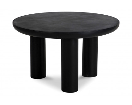 Moe's Rocca Round Dining Table - Black