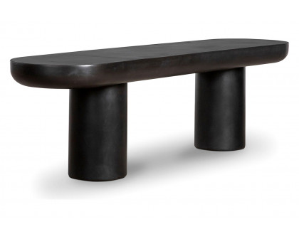 Moe's - Rocca Bench in Black