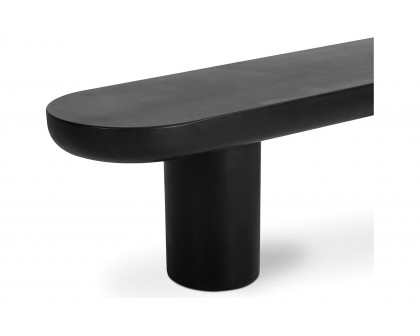 Moe's - Rocca Bench in Black