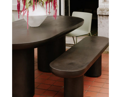 Moe's - Rocca Bench in Black