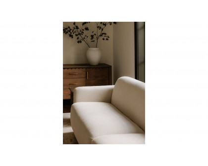 Moe's Fallon Contemporary Sofa - Flecked Ivory