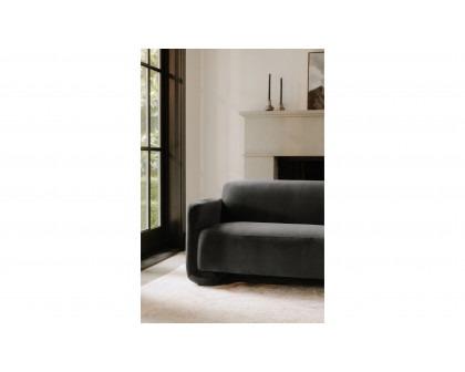 Moe's Fallon Contemporary Sofa - Shadow Gray