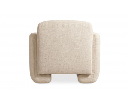 Moe's Fallon Contemporary Accent Chair - Flecked Ivory