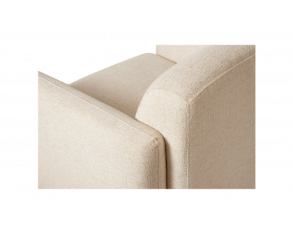 Moe's Fallon Contemporary Accent Chair - Flecked Ivory