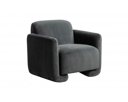 Moe's Fallon Contemporary Accent Chair - Shadow Gray