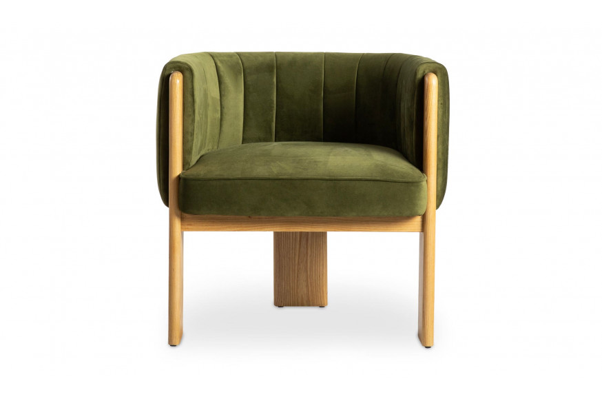 Moe's™ Sofi Contemporary Accent Chair - Truly Olive