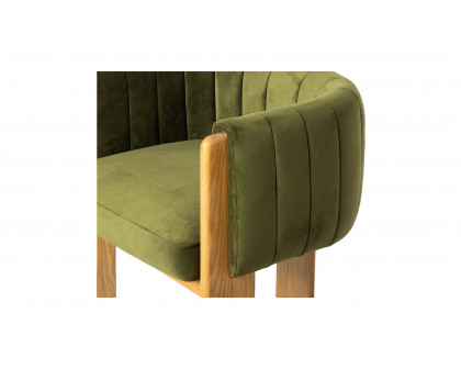 Moe's™ Sofi Contemporary Accent Chair - Truly Olive