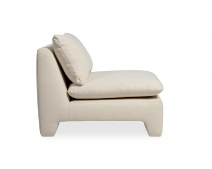 Moe's Estelle Contemporary Lounge Chair - Cream