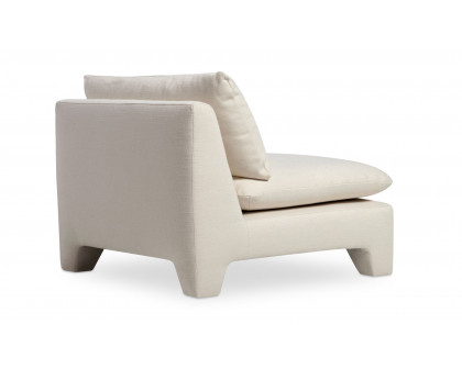 Moe's Estelle Contemporary Lounge Chair - Cream