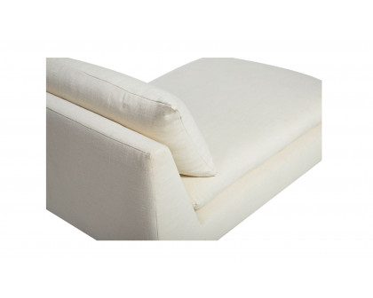 Moe's Estelle Contemporary Chaise - Cream