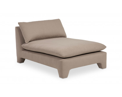 Moe's Estelle Contemporary Chaise - Flax