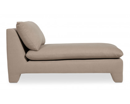 Moe's Estelle Contemporary Chaise - Flax