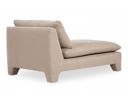 Moe's Estelle Contemporary Chaise - Flax