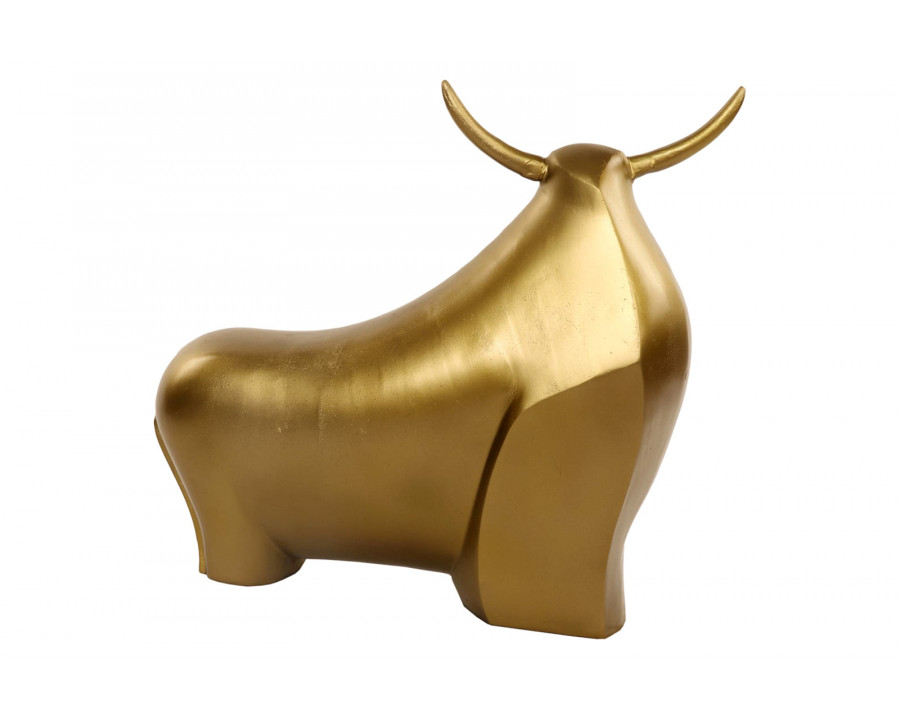 Moe's - Brahman Sculpture in Brass