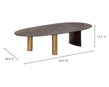 Moe's - Nicko Coffee Table in Black