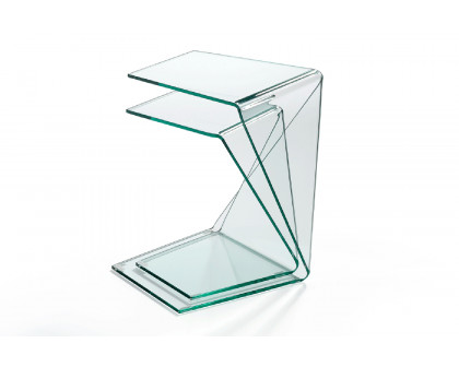 Nacher - Barman End Table Set in Glass