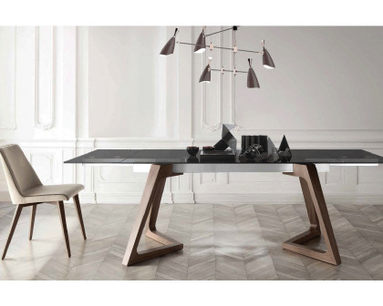 Nacher - Nil Extendable Rectangular Dining Table