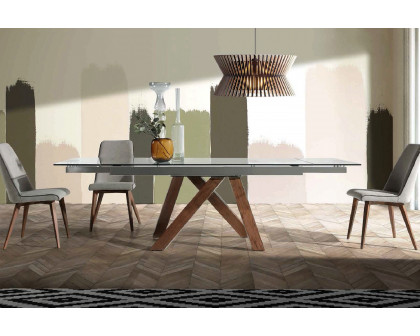 Nacher - Tree Extendable Rectangular Dining Table