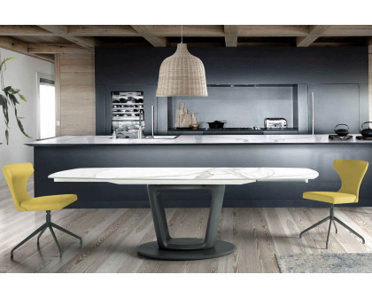 Nacher - Antonella Extendable Round Dining Table