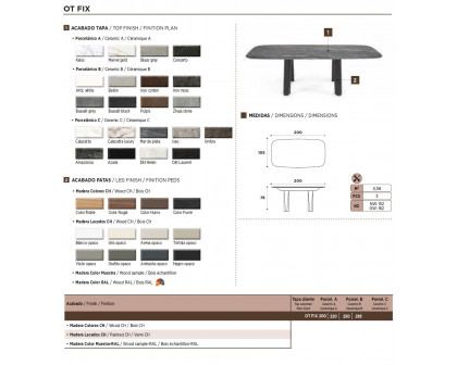 Nacher - Ot Extendable Rectangular Dining Table