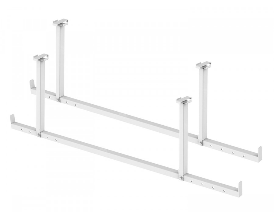 NewAge - VersaRac & PWMS Hanging Bar Assemblies White (2 Pack)