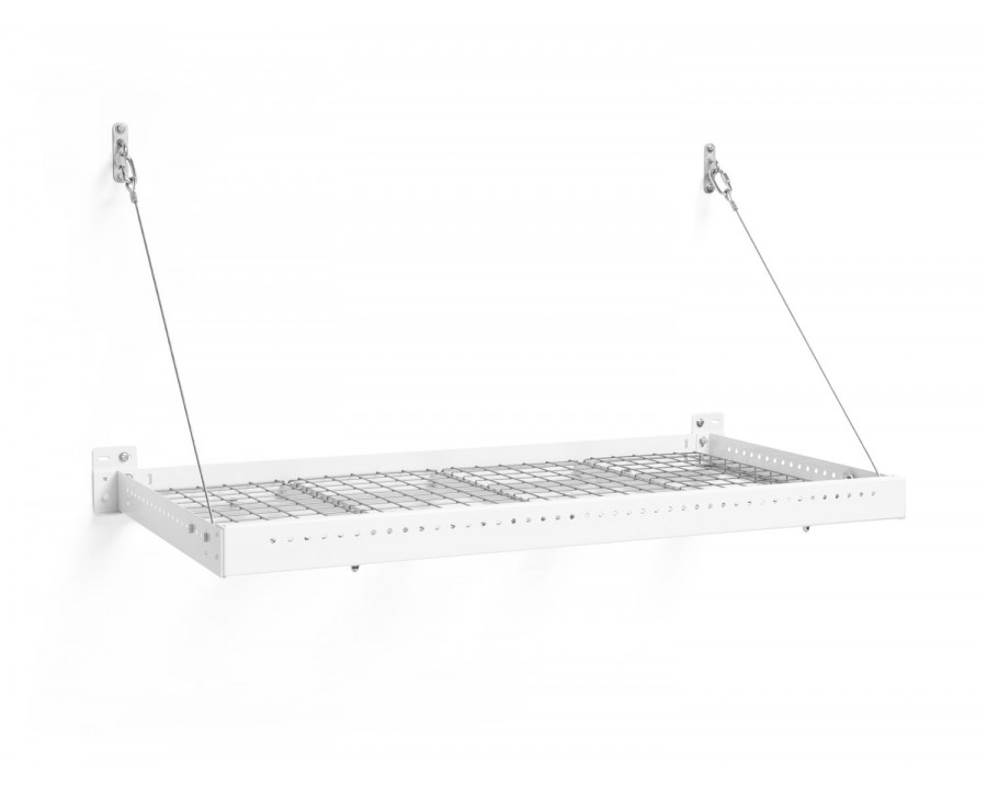 NewAge - Pro Series White 2x4ft Wall Mounted Shelf