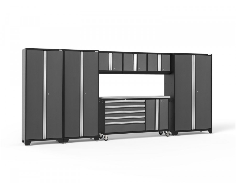 NewAge - Bold Series Gray 7 Piece Set (30" Locker, LWWW, XP, 62" SS)