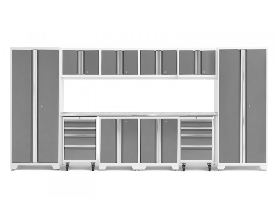 NewAge - Bold Series White 12 PC (2xLWR, 2xBW, 2x48" SS Top)