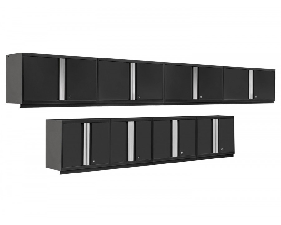 NewAge - Pro 3.0 Black 8 Piece Set (4x42" W, 4xW)