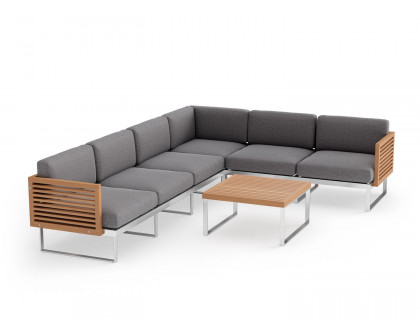 NewAge - Monterey 6 Seater Sectional with Coffee Table