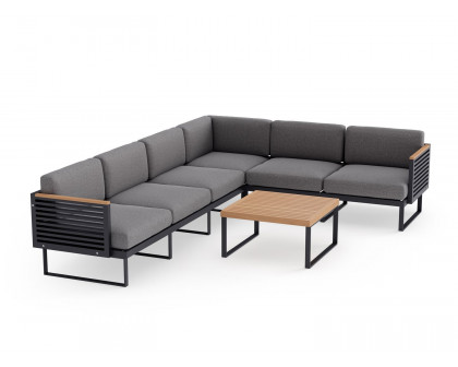 NewAge - Monterey 6 Seater Sectional with Coffee Table