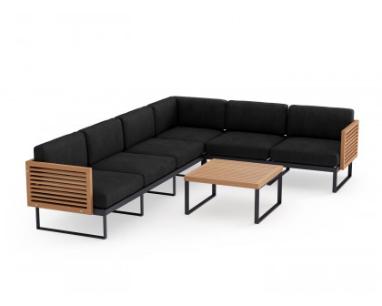 NewAge - Monterey 6 Seater Sectional with Coffee Table