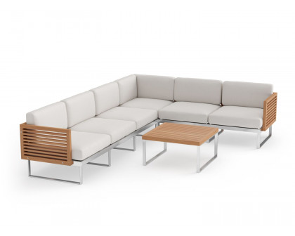 NewAge - Monterey 6 Seater Sectional with Coffee Table