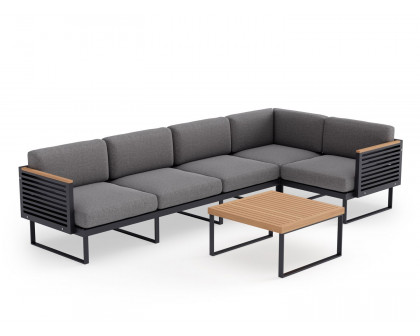 NewAge - Monterey 5 Seater Sectional with Coffee Table