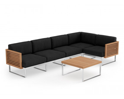 NewAge - Monterey 5 Seater Sectional with Coffee Table