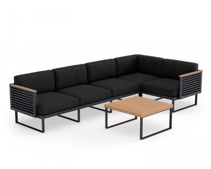 NewAge - Monterey 5 Seater Sectional with Coffee Table