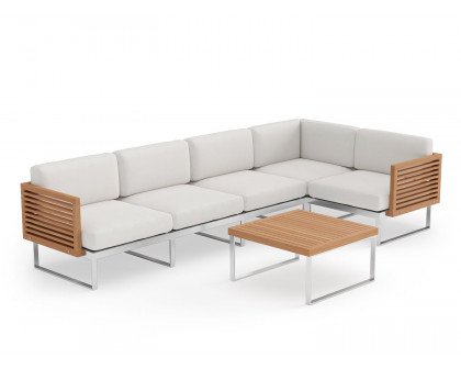 NewAge - Monterey 5 Seater Sectional with Coffee Table