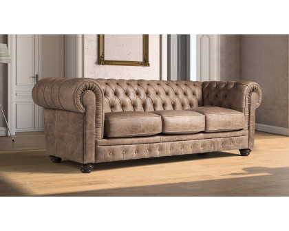 Newtrend - Chester Sofa 3 Seater 3 Cuschions