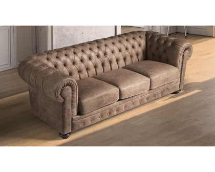 Newtrend - Chester Sofa 3 Seater 3 Cuschions