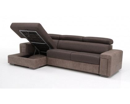 Newtrend Sacha Sectional Left Side w/ Bed And Storage