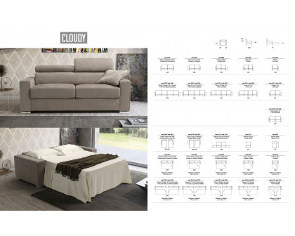 Newtrend - Cloudy Loveseat Bed