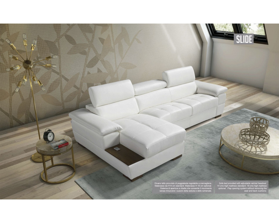 Newtrend - Sectional Left Side w/ Bed And Storage