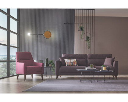 Nova Alto Armchair - Dark Pink